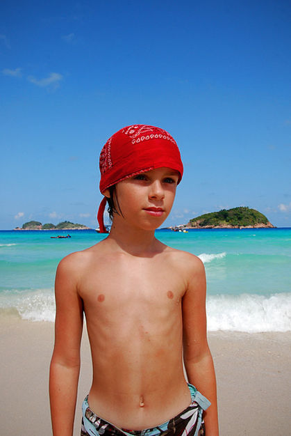 Nude Beach Boy