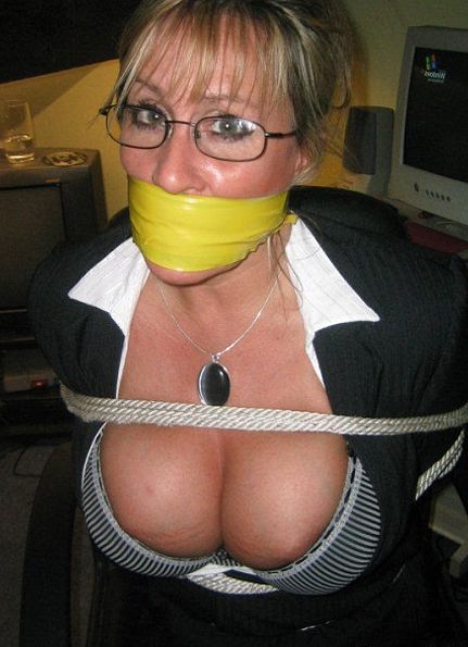 Busty Asian Bound And Gagged