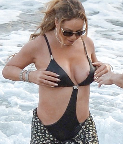 Mariah Carey Pregnant Nude