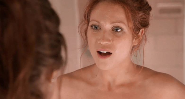 Nice Naked Striptease Brittany Snow
