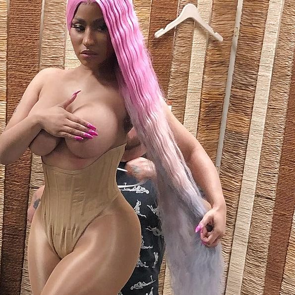 Nicki Namaj Ass Naked