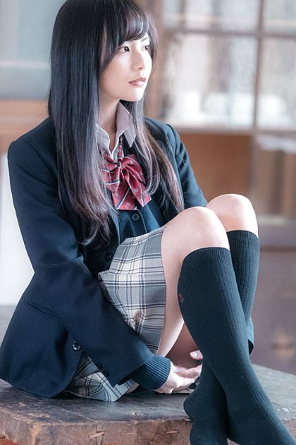 Cute Teen Japanese Schoolgirl