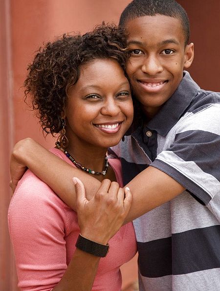 Black Teens And Moms