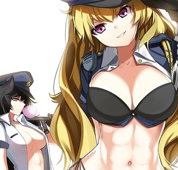 Anime Cops Busty
