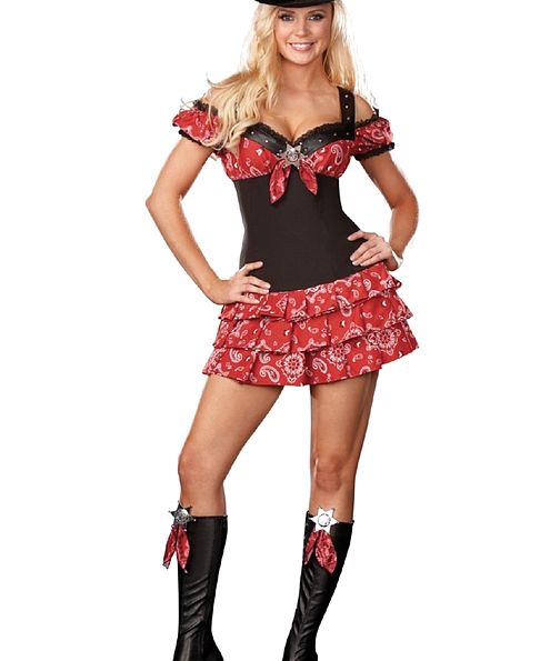 Sexy Adult Female Cowgirl Costumes