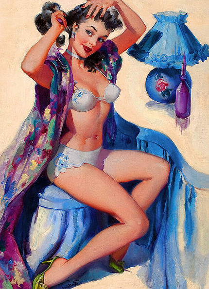 Erotic 30s Art Deco Nude